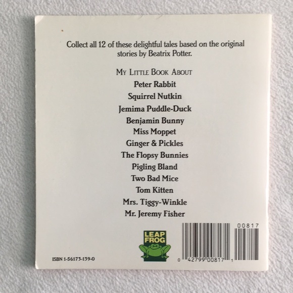 “My Little Book About Tom Kitten” Paperback Book - Picture 2 of 16